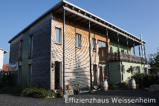 Effizienzhaus Medienkontor Weissenheim